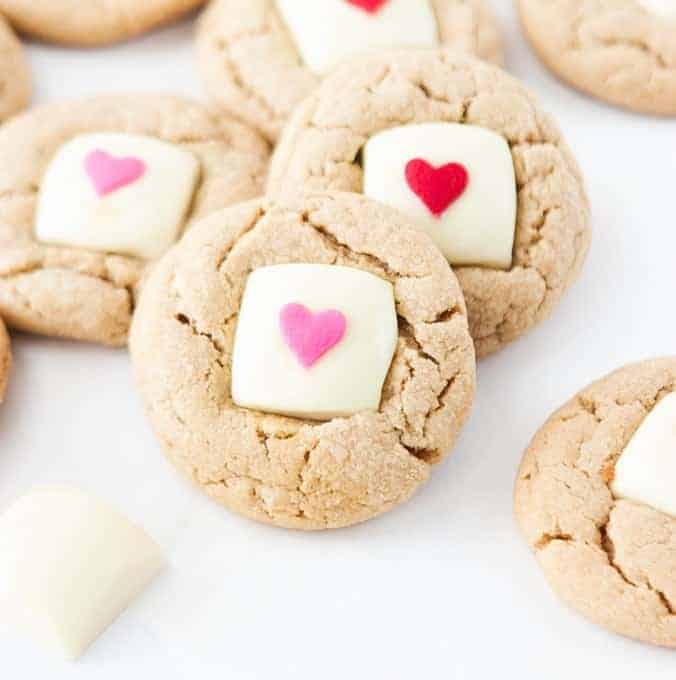 White Chocolate Peanut Butter Cookies