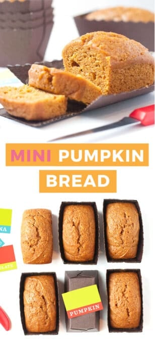 Pumpkin Bread Mini Loaf Pan Recipe (with Free Gift Tags!) - Design Eat  Repeat