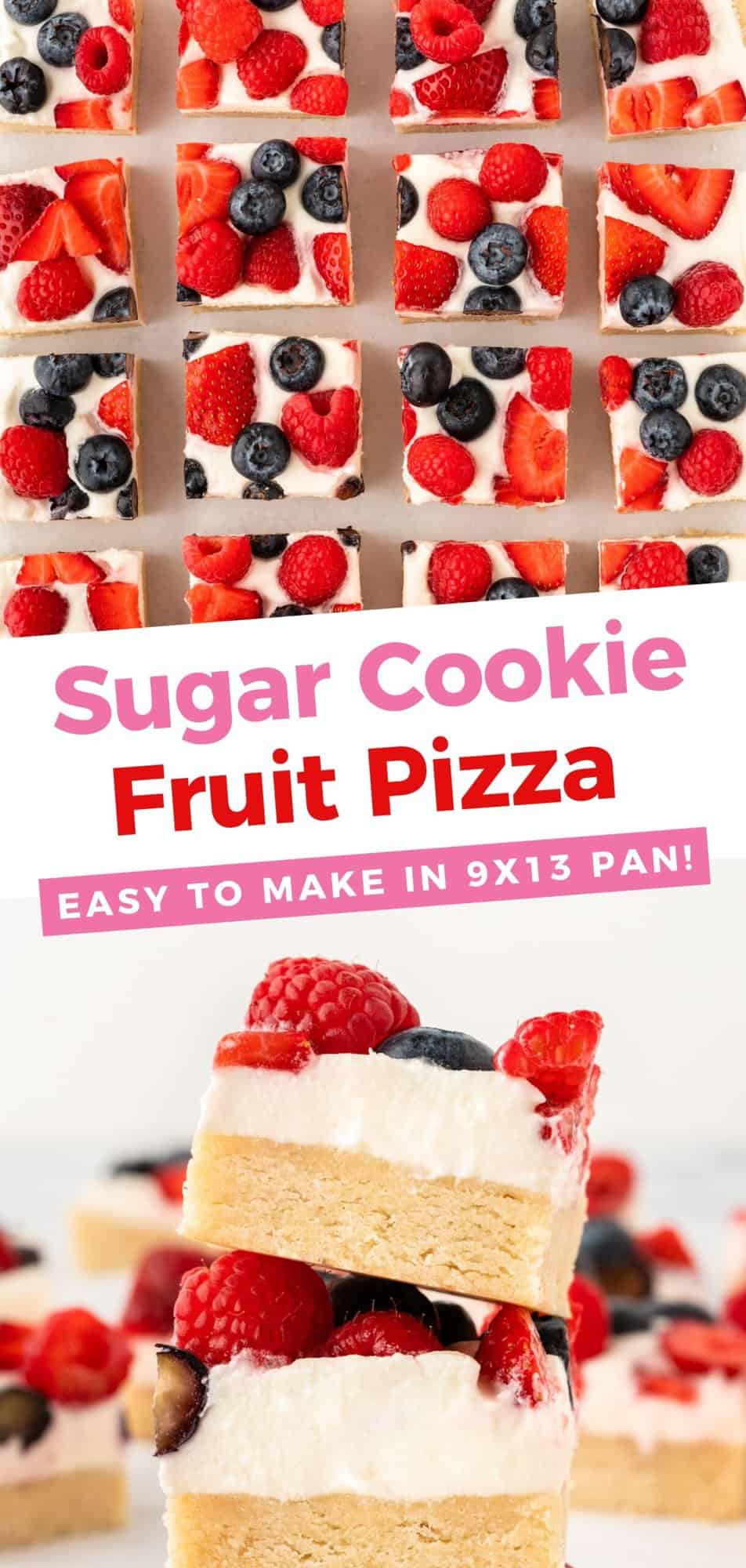 Sugar Cookie Fruit Pizza Bars Design Eat Repeat