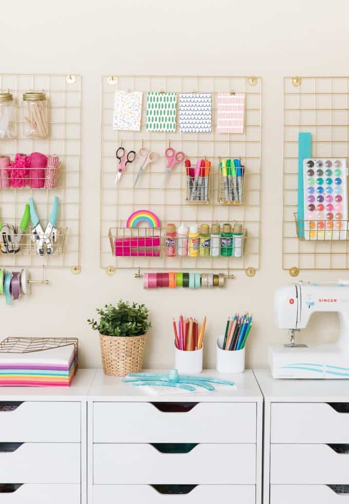 In Color Order: Ideas for Storing and Organizing Sewing Notions