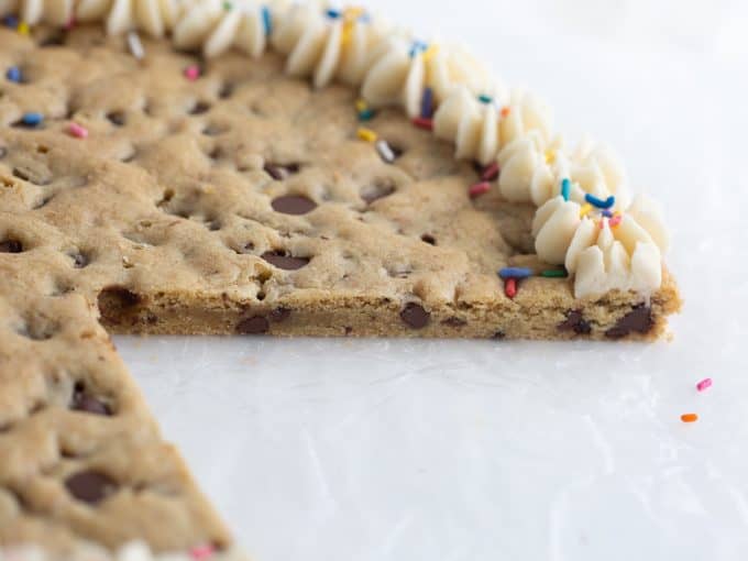 Homemade Cookie Cake Recipe Design Eat Repeat