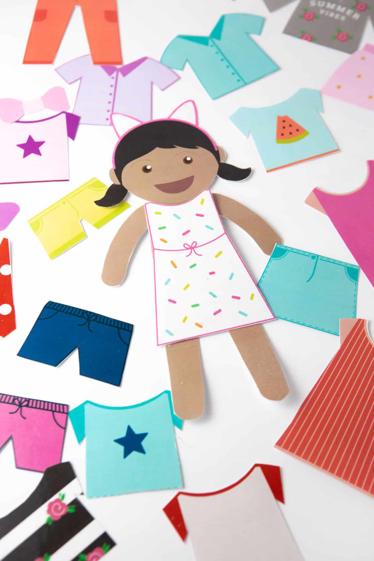 Printable Paper Dolls, Clothes, and Accessories Design Eat Repeat