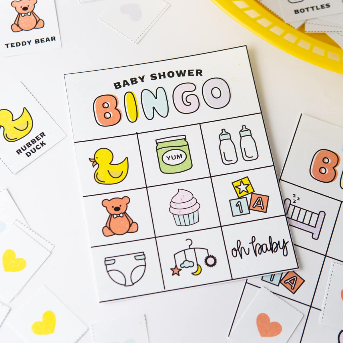 Babyshower Spiel Bingo Zum Drucken / United Domains Shop ...