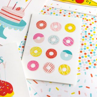 4 Free Birthday Cards to Print - Design Eat Repeat