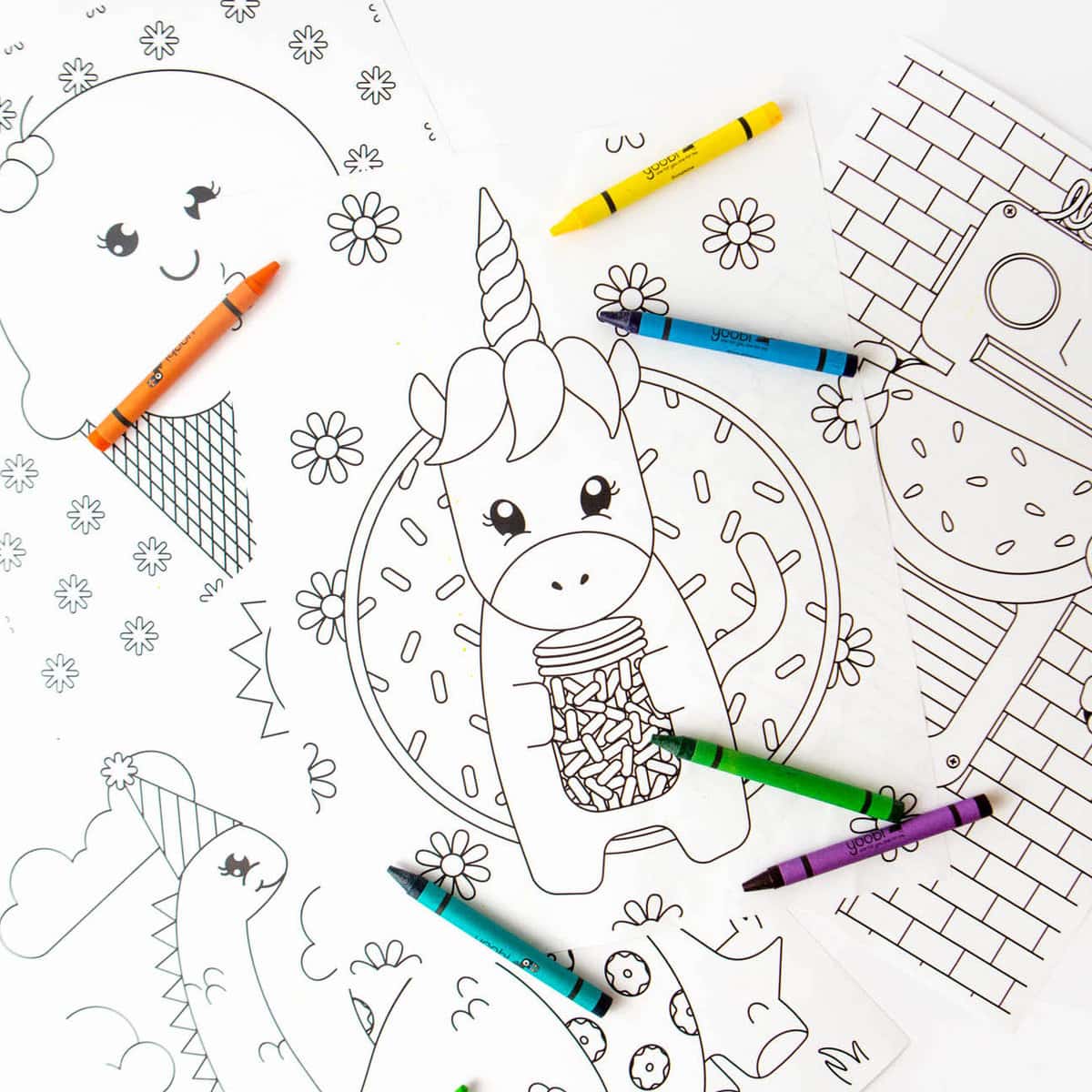 20 FREE Kids Coloring Pages   Design Eat Repeat