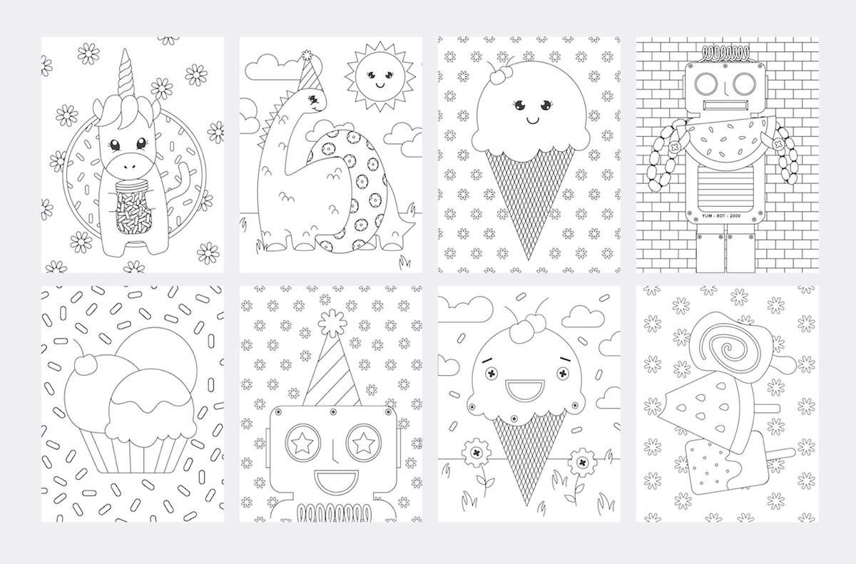 🖍️ FREE Printable, EASY Preschool Coloring Pages (over 1000 pages!)