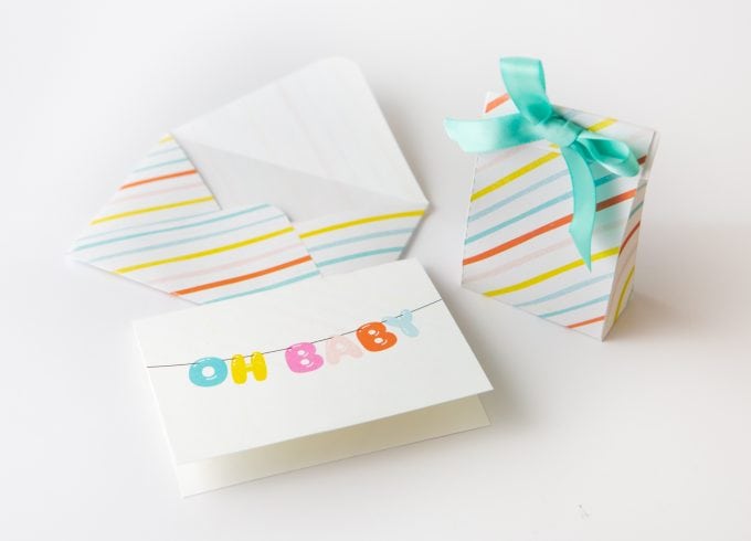 Printable Congratulations Baby Cards - Design Eat Repeat