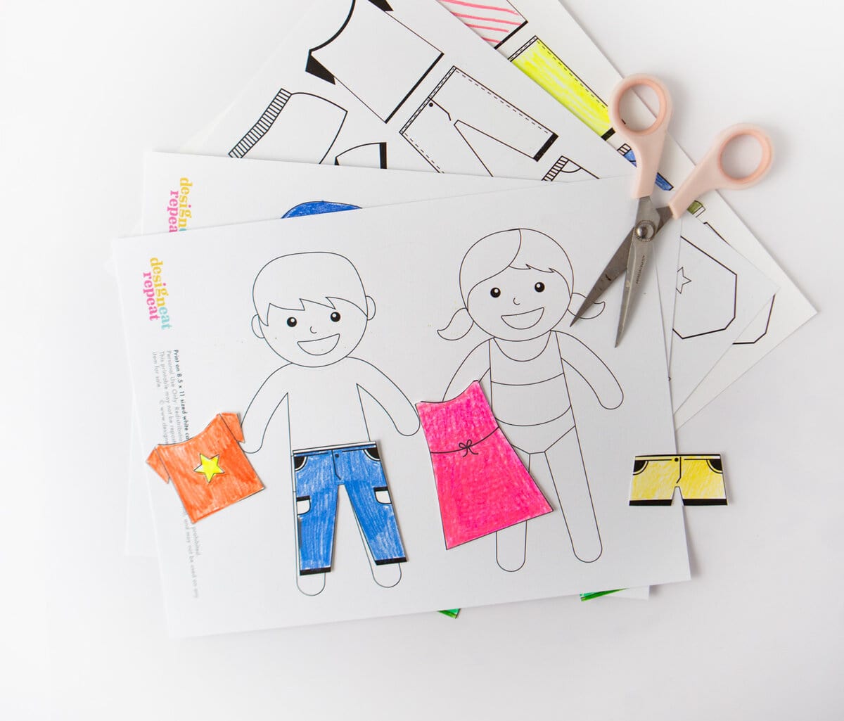 Paper Dolls Kids