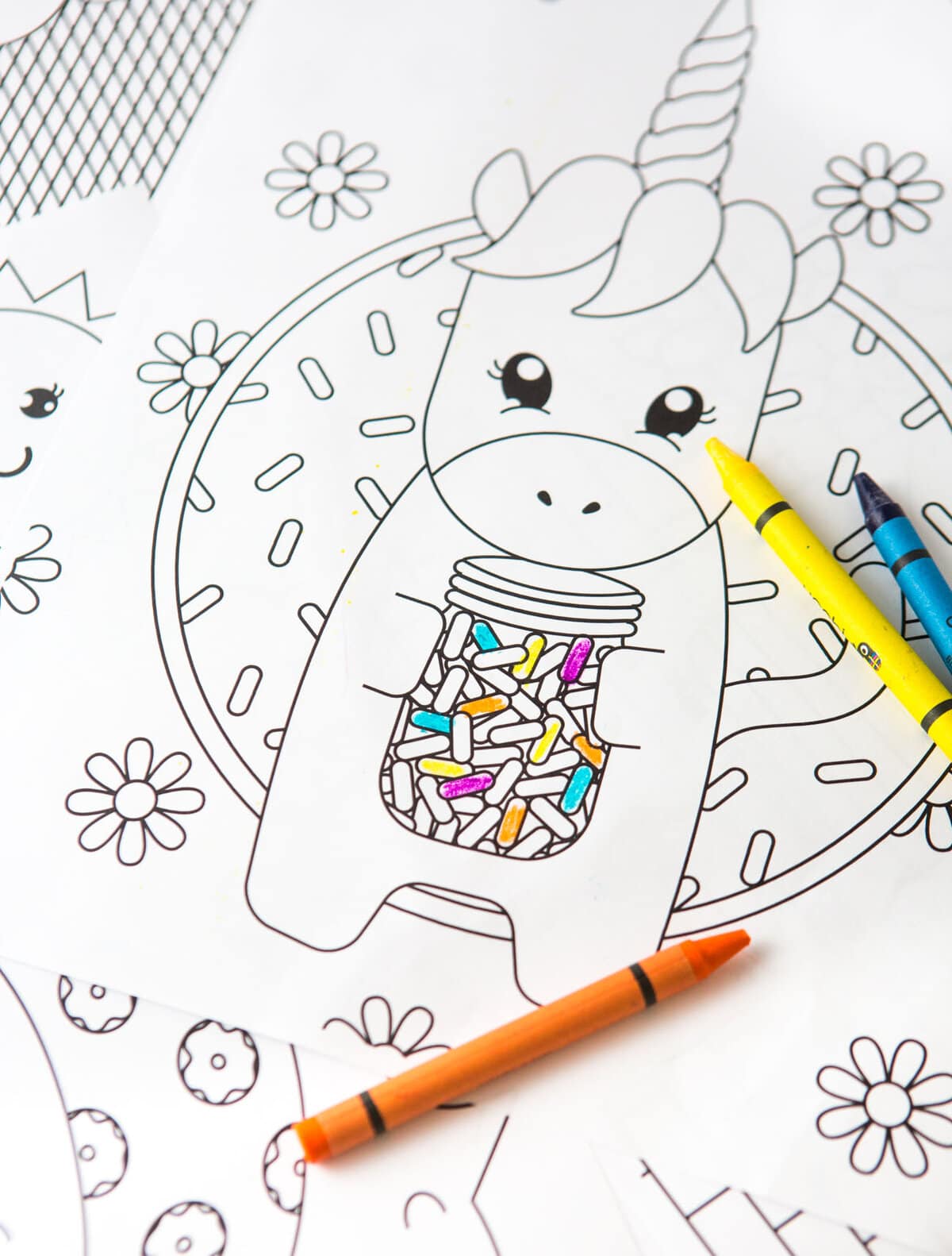 Printable Unicorn Coloring Page Design Eat Repeat Printable Unicorn Coloring Page Design Eat Repeat