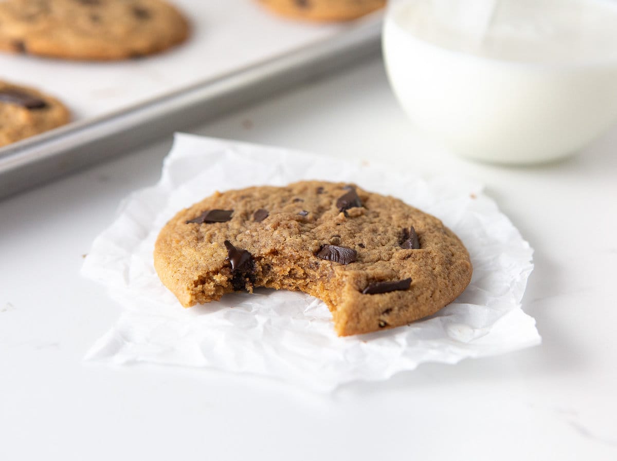 Peanut Butter Chocolate Chip Cookies - Design Eat Repeat