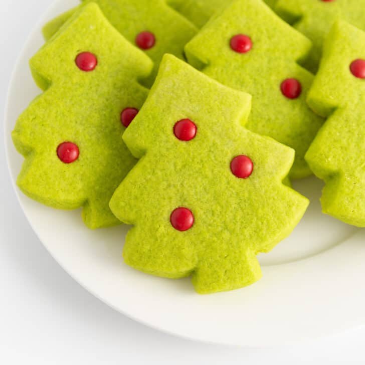 Easy Christmas Tree Cookies