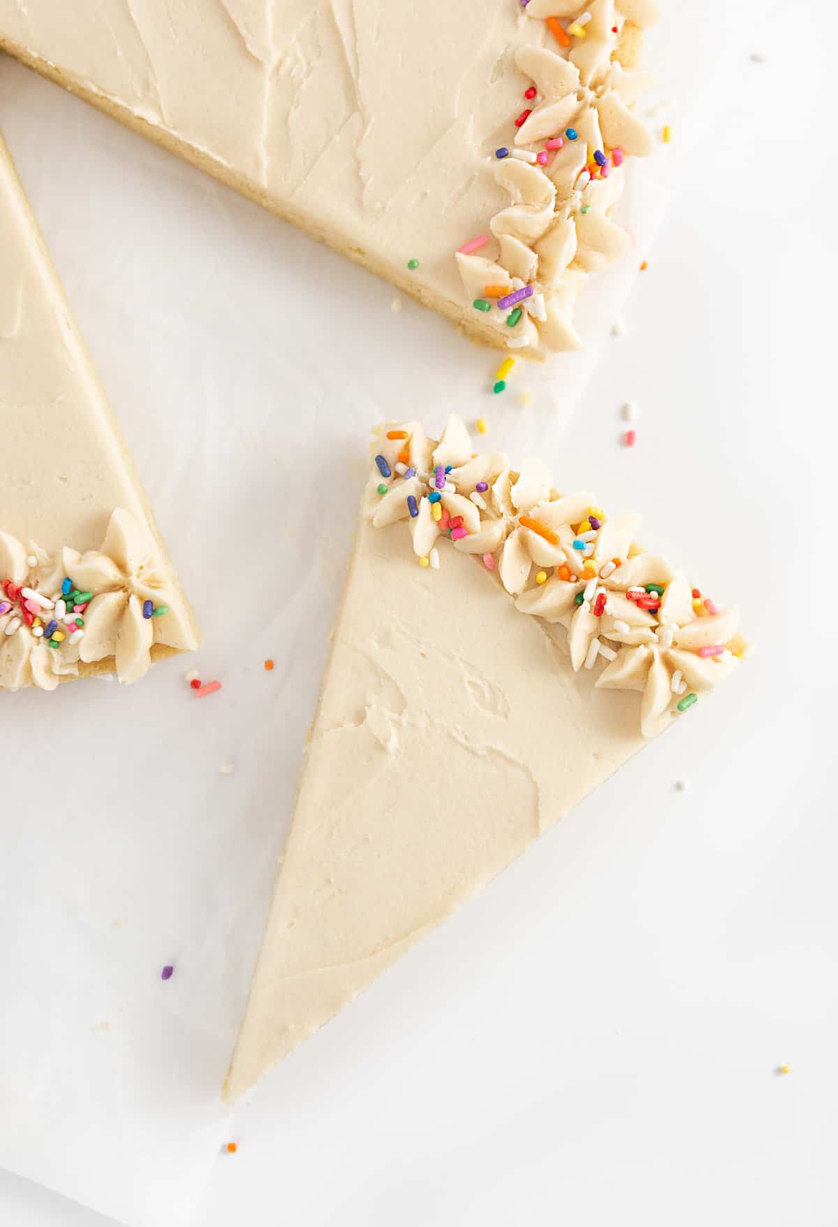 The BEST Frosted Sugar Cookie Cake Design Eat Repeat