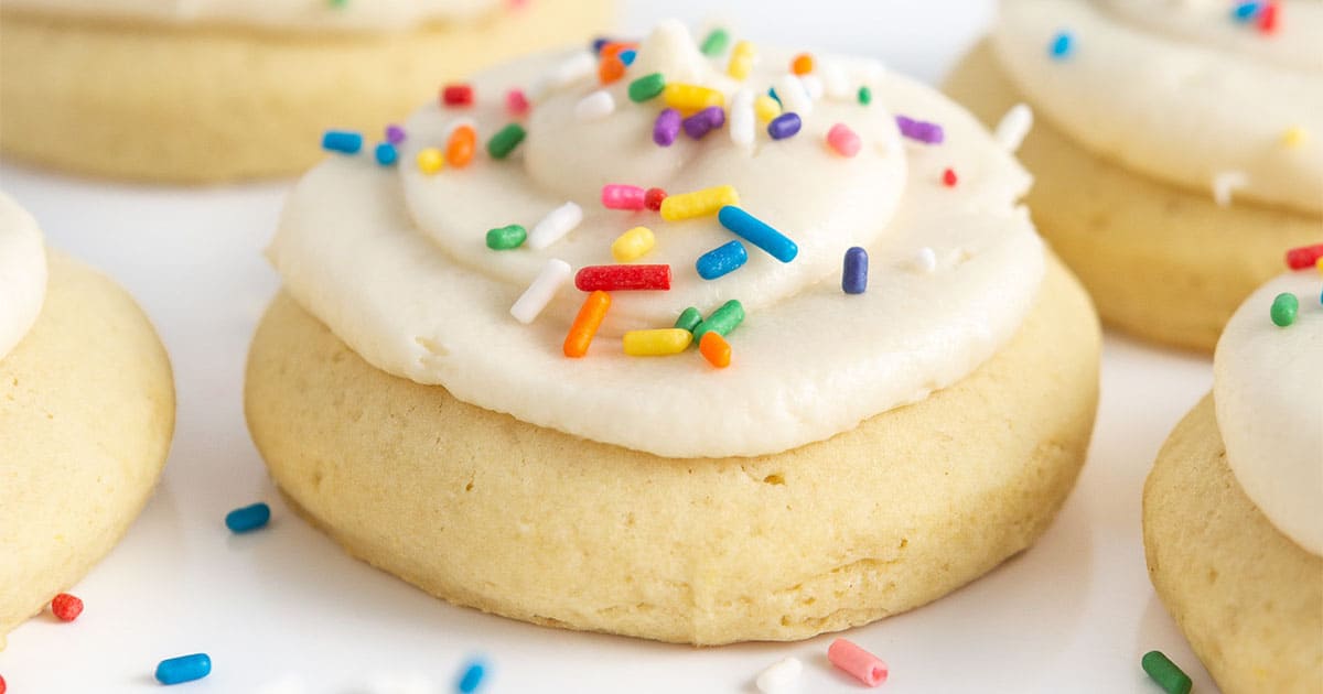 Big Soft Sugar Cookies Recipe