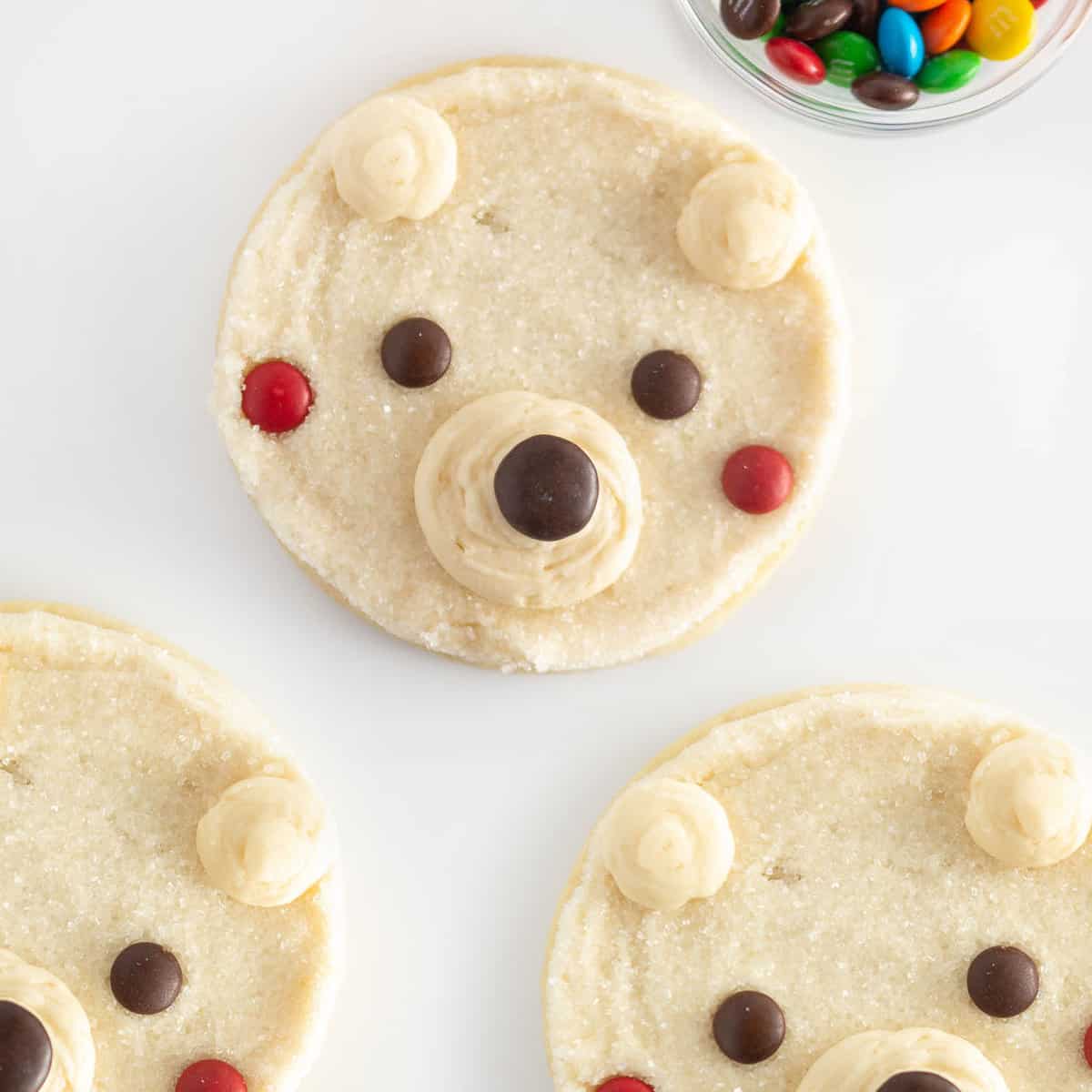 Easy Polar Bear Cookies Design Eat Repeat