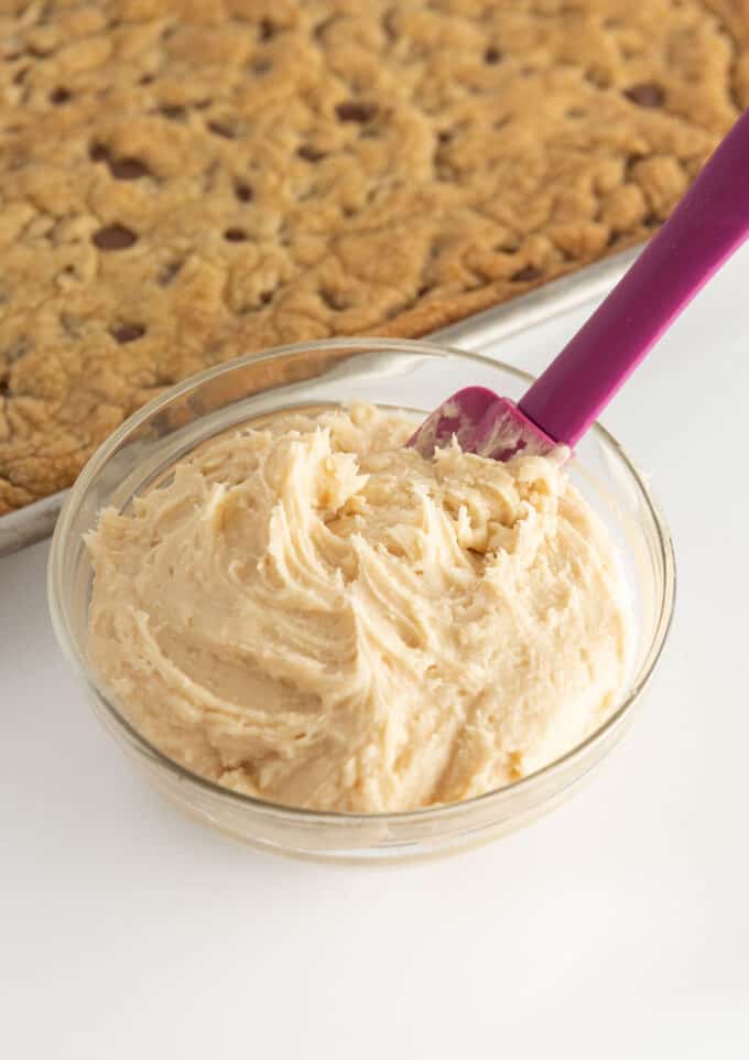 Sheet Pan Cookie Cake - Design Eat Repeat