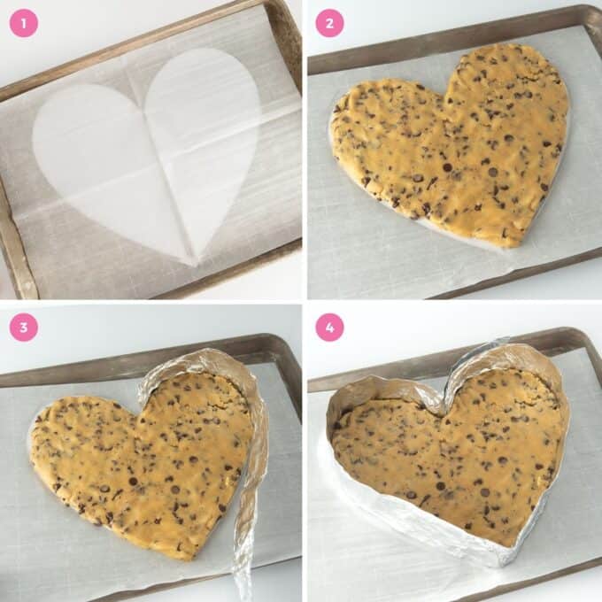 How to make a heart shaped cake without a heart pan