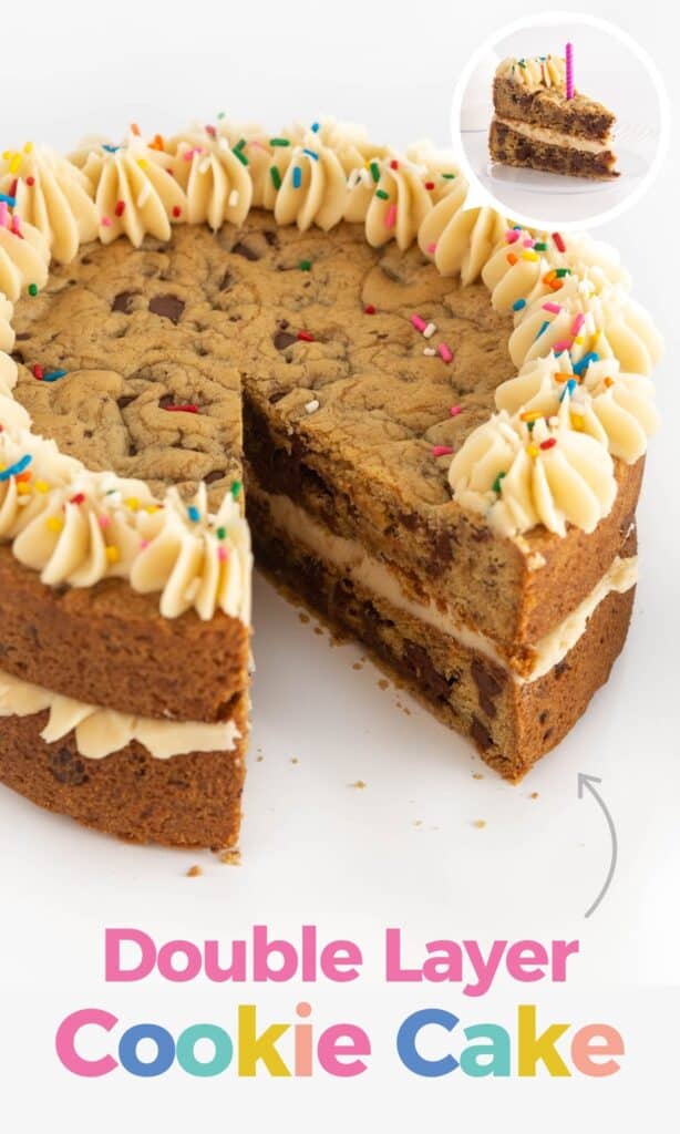 Sheet Pan Cookie Cake - Design Eat Repeat