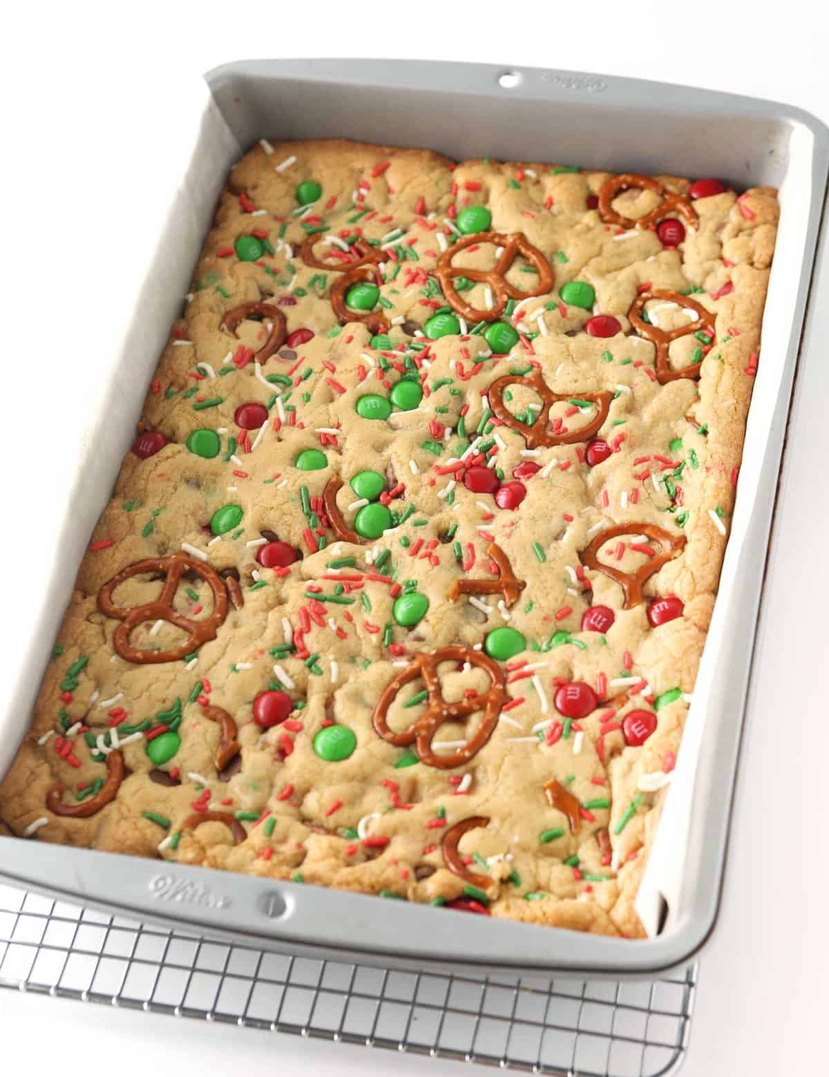 Christmas Cookie Bars - Design Eat Repeat