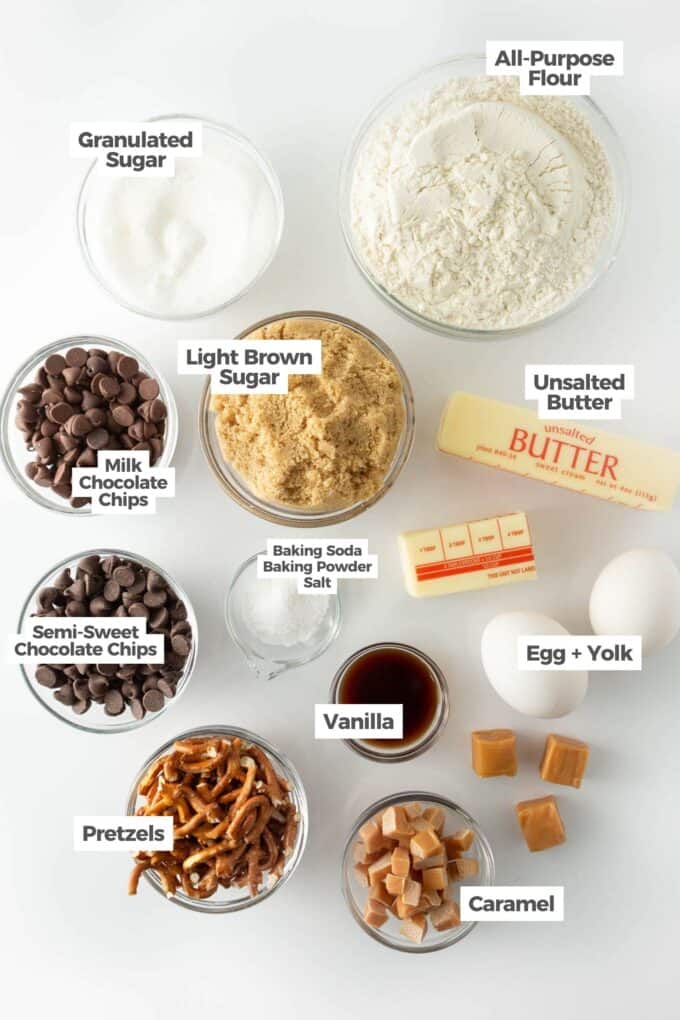 kitchen sink cookie bar ingredients