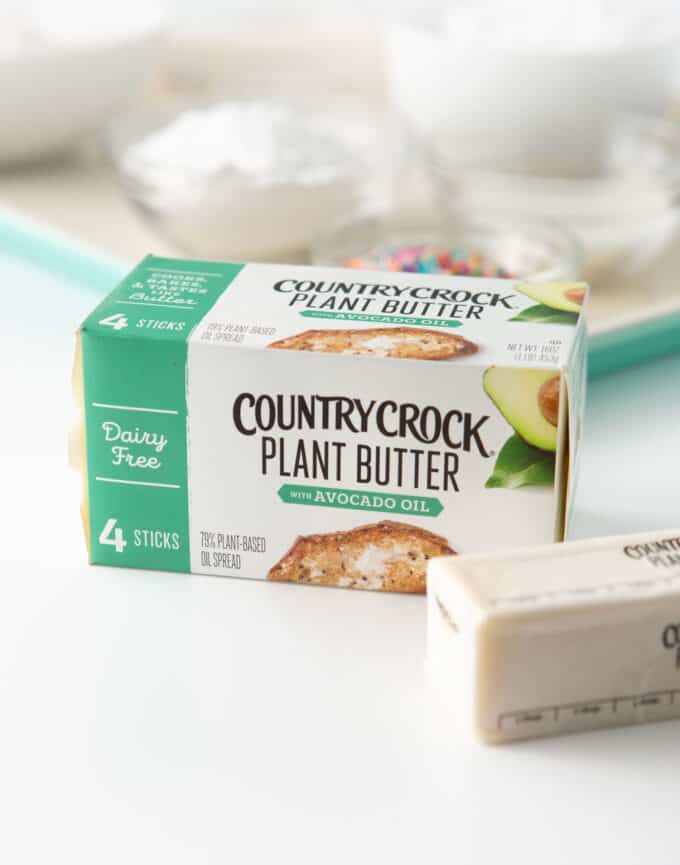 box of country crock avocado oil plant based butter