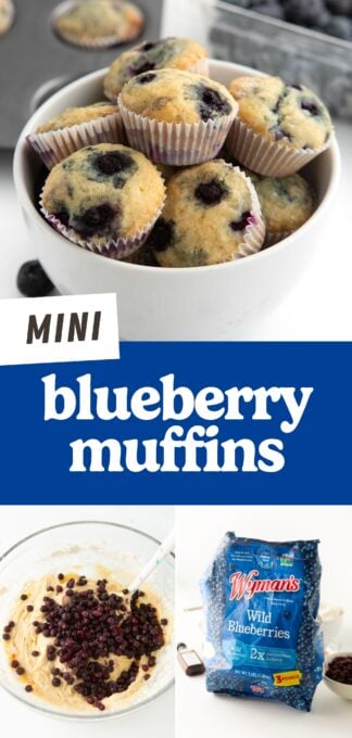 mini blueberry muffin pin