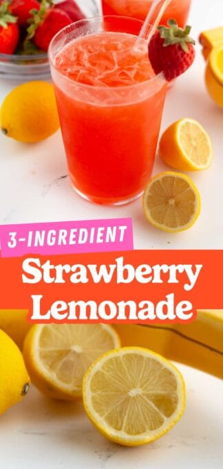 strawberry lemonade pin