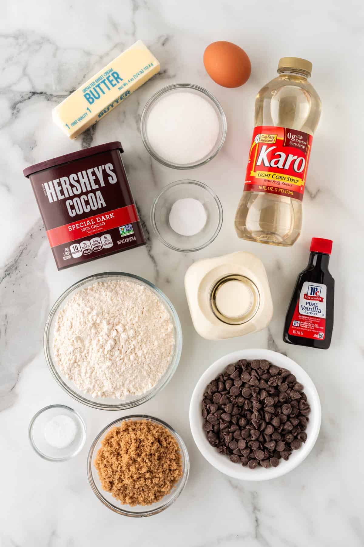 brownie football cookie ingredients