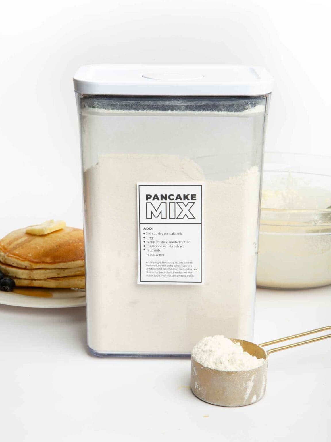 Homemade Pancake Mix Design Eat Repeat