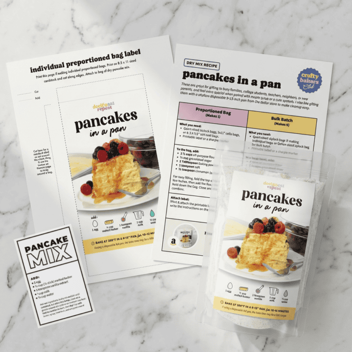 Homemade Pancake Mix - Design Eat Repeat