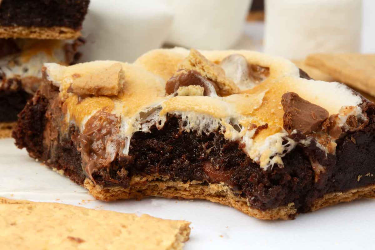 smore brownies with bite