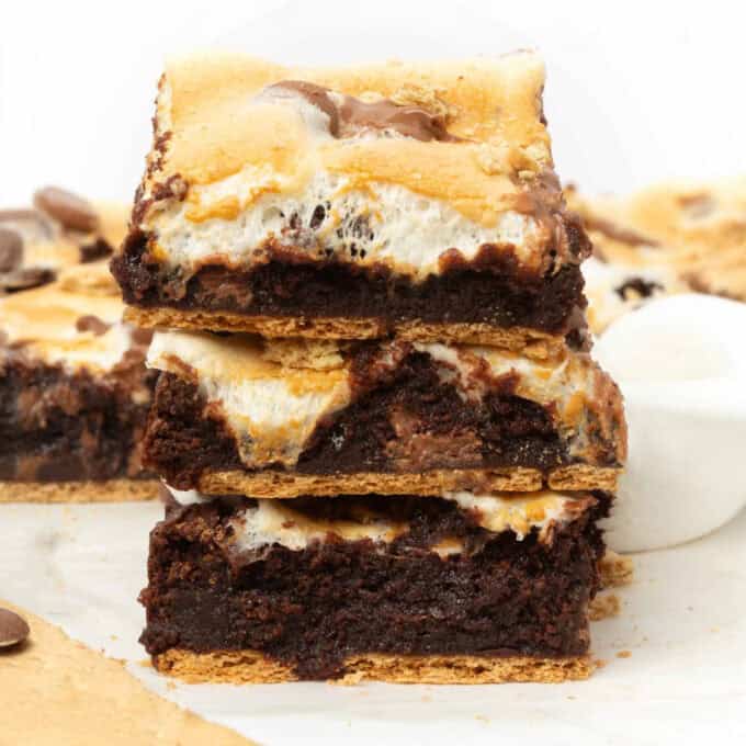 smore brownies