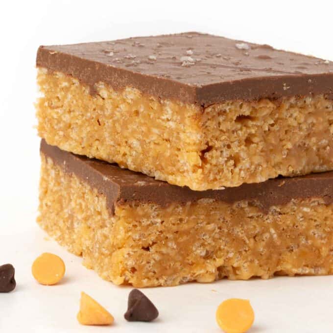 stack of scotcheroo bars