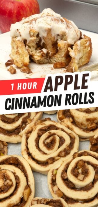 apple cinnamon rolls pin