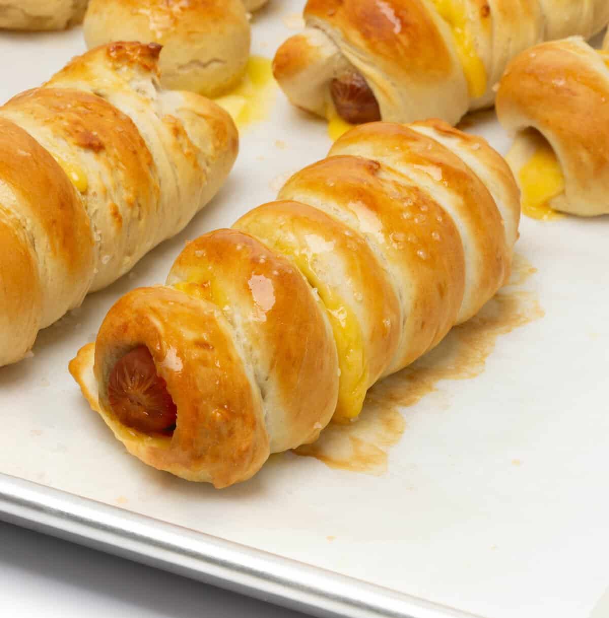 1-Hour Pretzel Hot Dogs