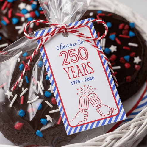 America's 250th Tags printable preview