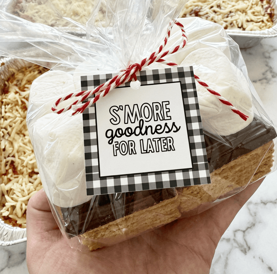 S'more Gift Tags printable preview