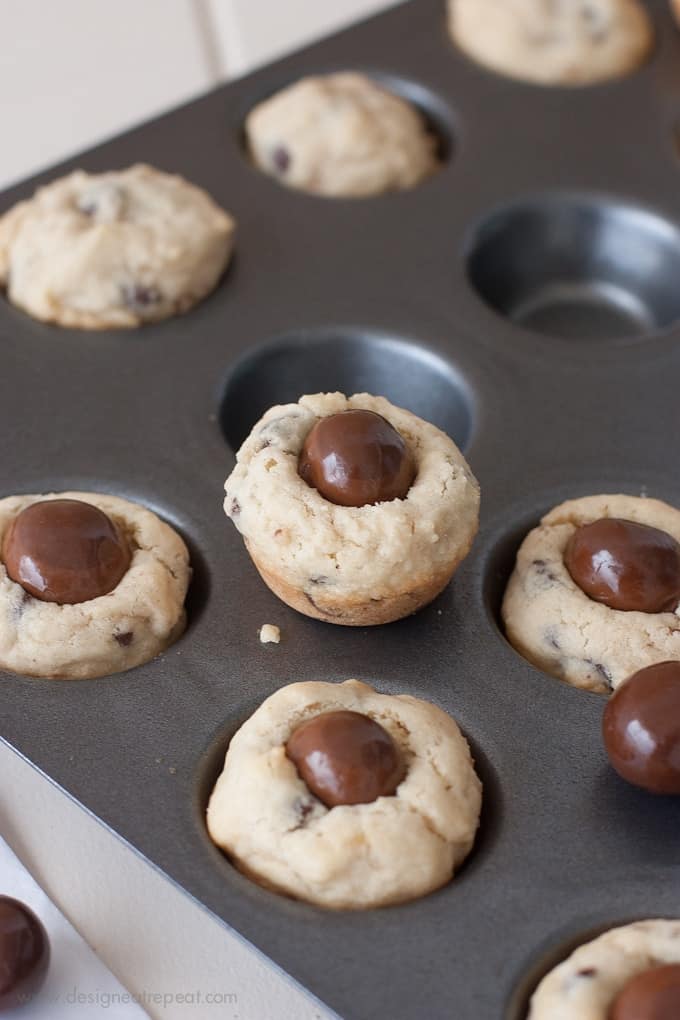 Chocolate Chip Malted Milk Ball Cookies
