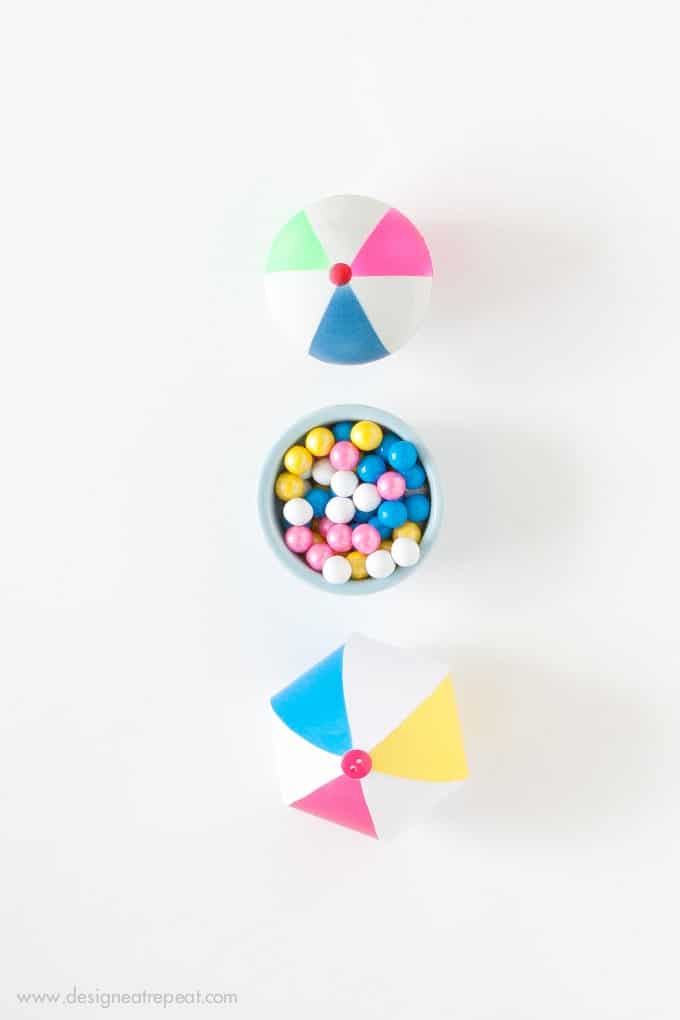 Printable Beach Ball Party Favors