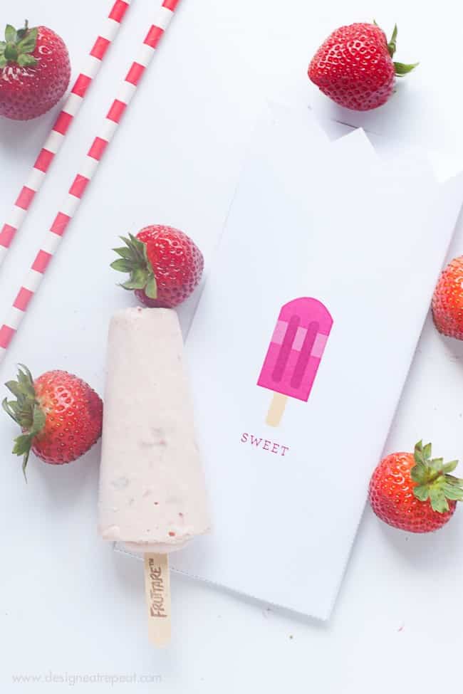 Free Popsicle Pouch Printables | Perfect for a Summertime Popsicle Party!