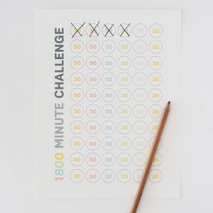 Free Printable Running Chart to Help Track Your Mileage Goals