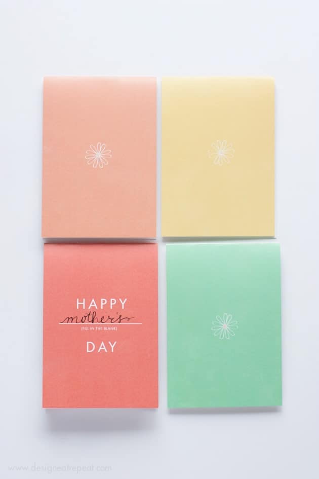 Happy Anything Cards - Free Printable that can be used for Birthdays, Mothers Day, and more!
