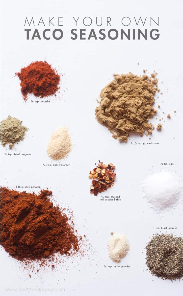 How to make your own taco seasoning without all the fillers!