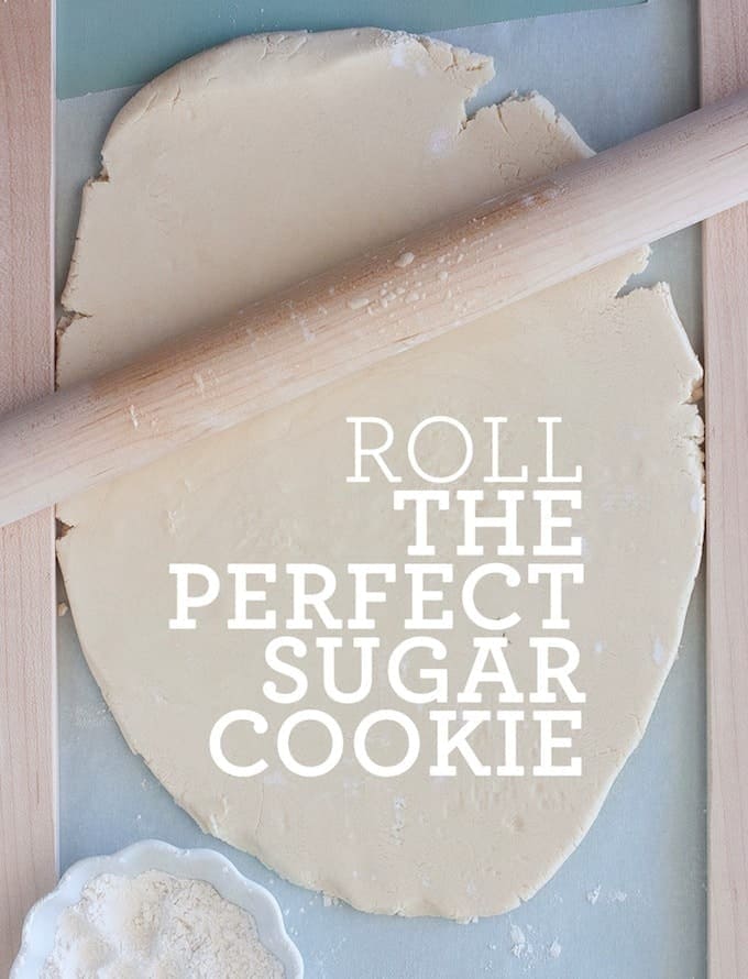 How to Roll the Perfect Cut Out Sugar Cookies | Design Eat Repeat