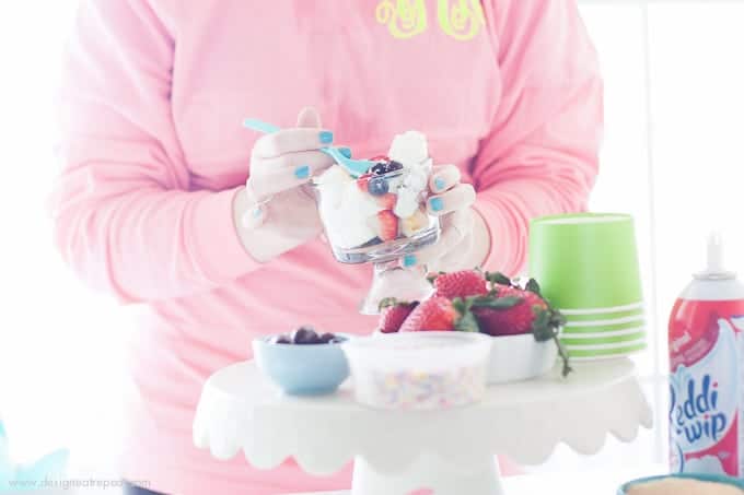 Learn how to to put together a light springtime Trifle Party!