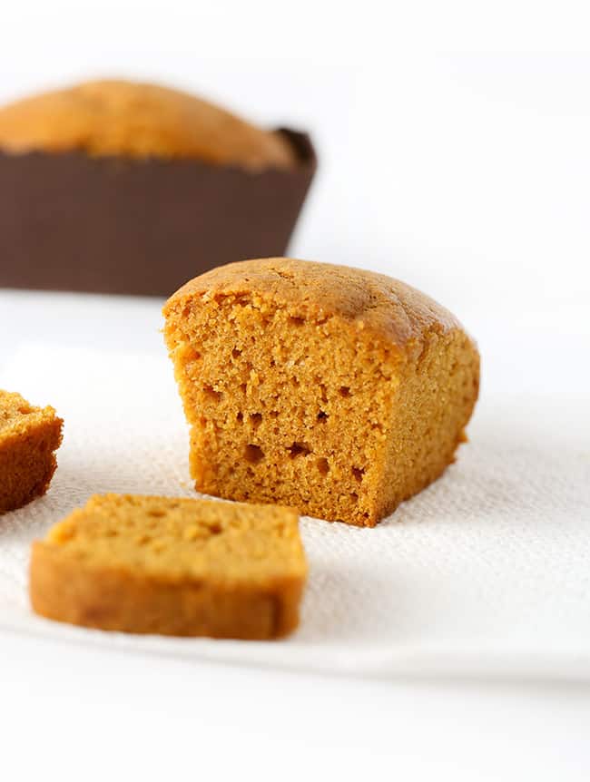 Moist pumpkin bread mini loaf pan recipe