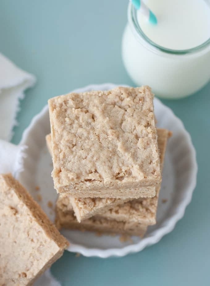 Soft Baked Peanut Butter Squares