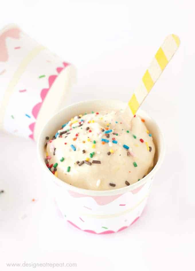 A roundup of 15 recipes, DIY ice cream topping ideas, and free ice cream printables!