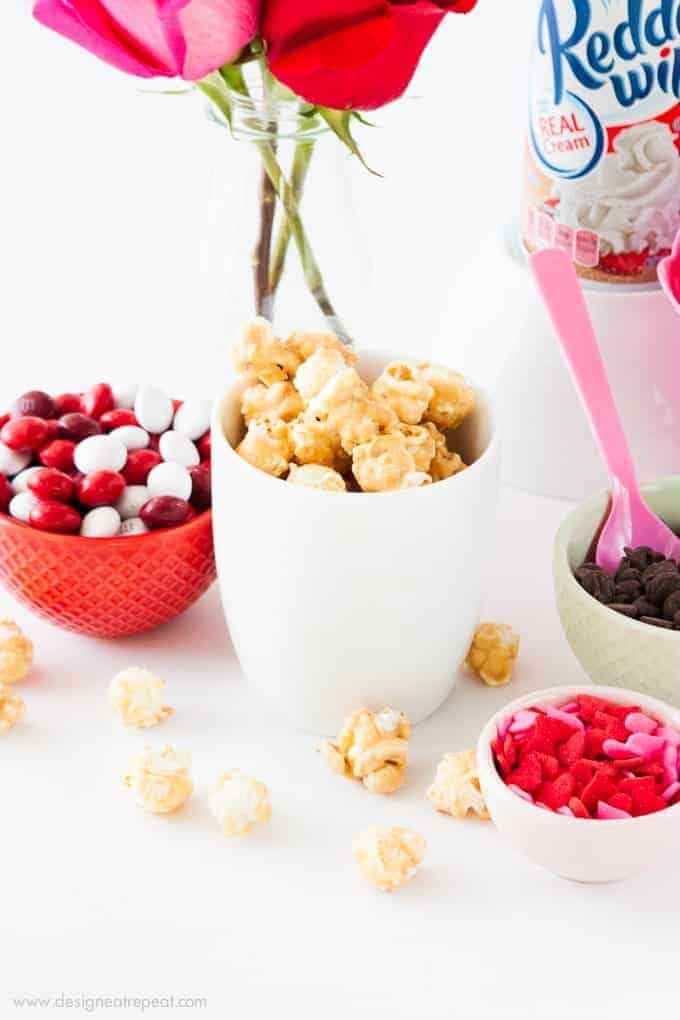 This site has fun topping ideas to add to pudding cups!