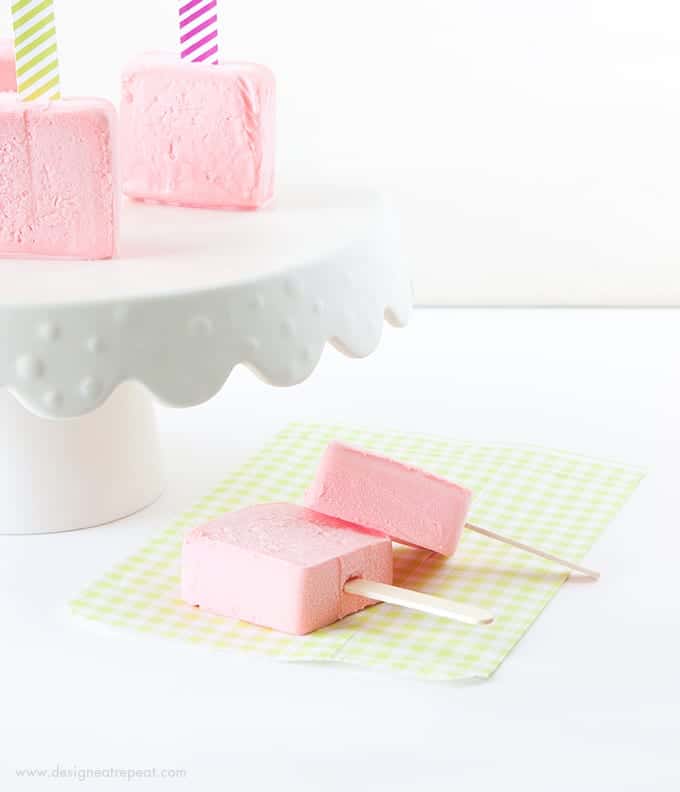 Turn ordinary popsicles & sorbet bars into frozen birthday cakes with these free candle printables! Attach one to each popsicle stick for a easy birthday treat idea!