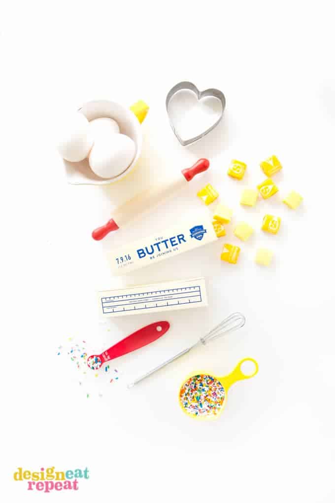 Invite your friends to the ultimate baking party with these printable stick of butter baking party invitations that dual as giftable candy boxes!